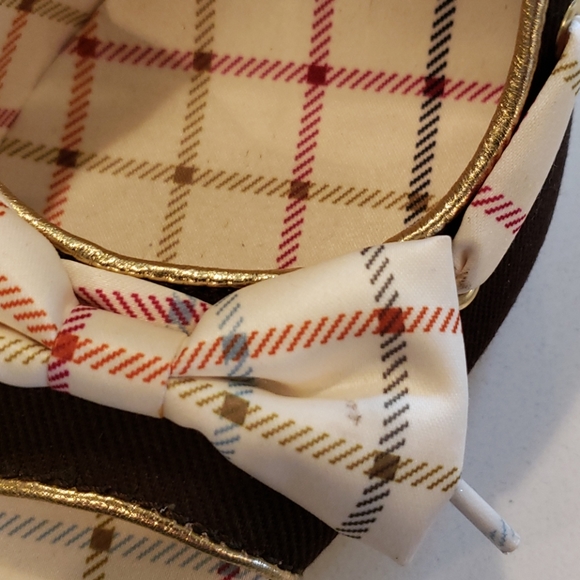 COACH wedges twirling cotton twill color: chestnut - Picture 5 of 6